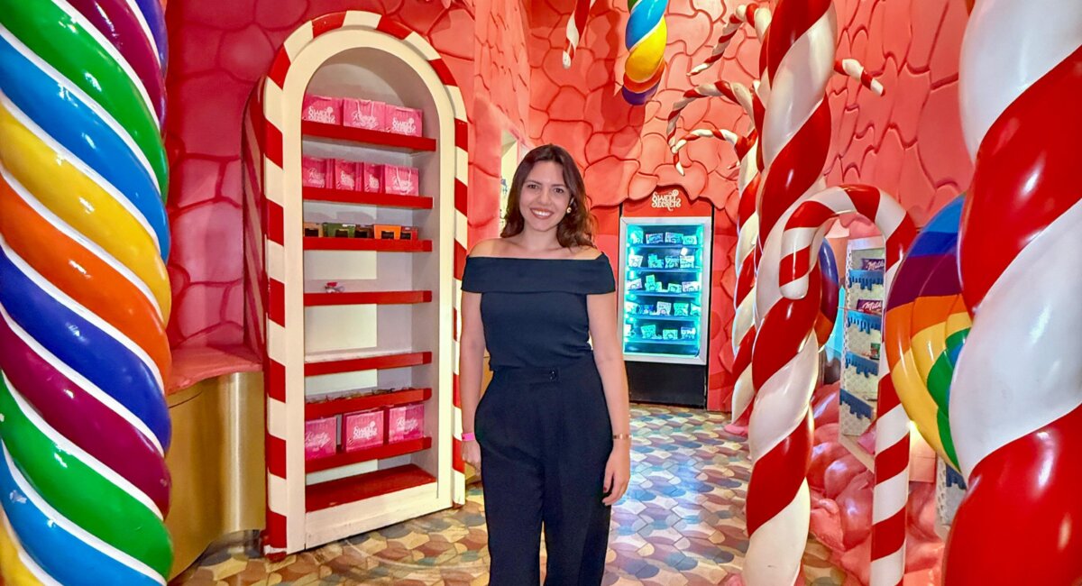 Entrada do Sweet Secrets, em São Paulo