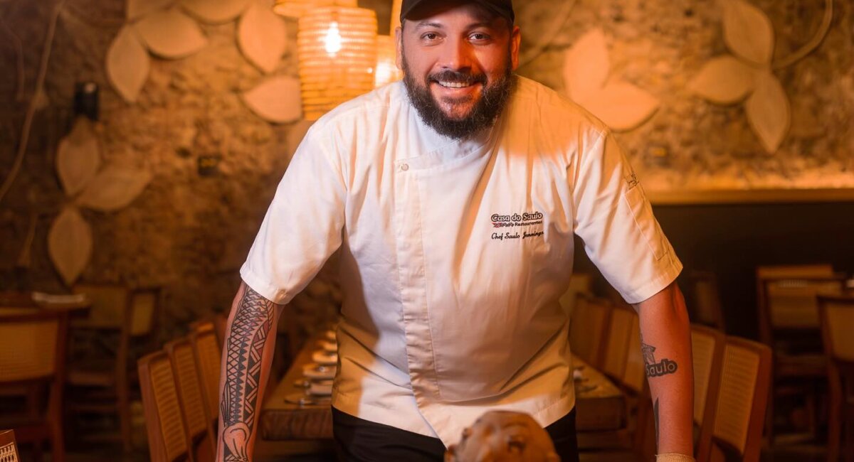 Saulo Jennings foi eleito embaixador gastronômico da ONU Turismo em 2024