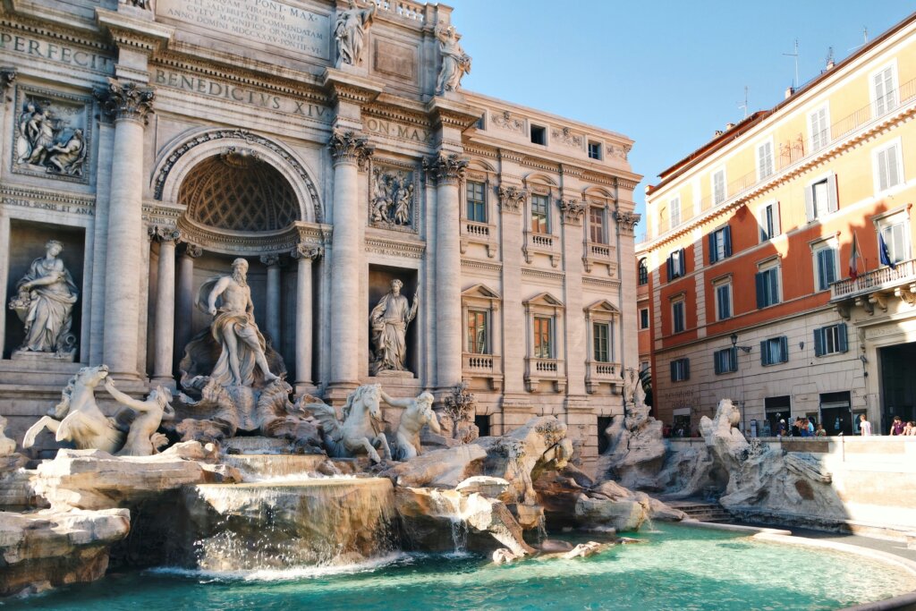 Fontana di trevi em Roma/Michele Bitetto