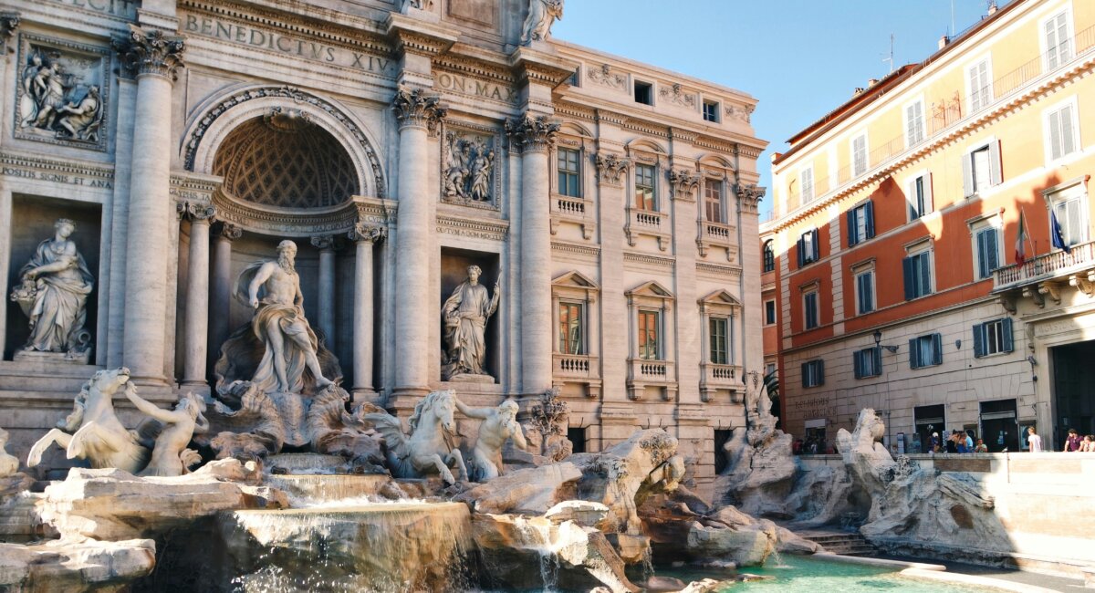 Fontana di trevi em Roma/Michele Bitetto