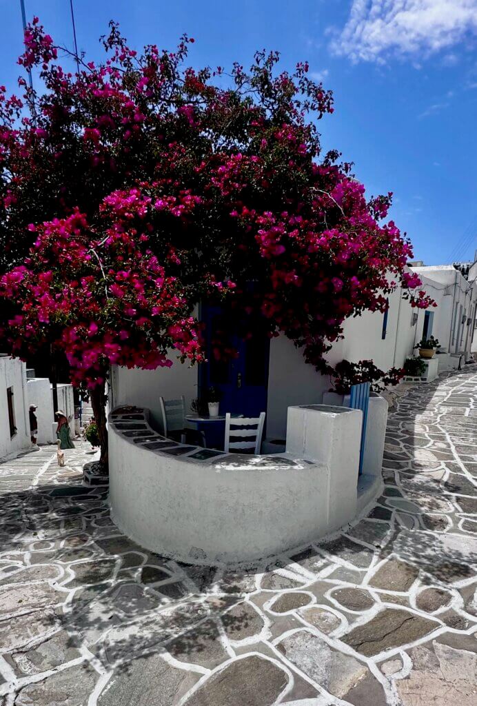 Lefkes, Paros, Grécia. Foto: Fernanda Antônia Bernardes
