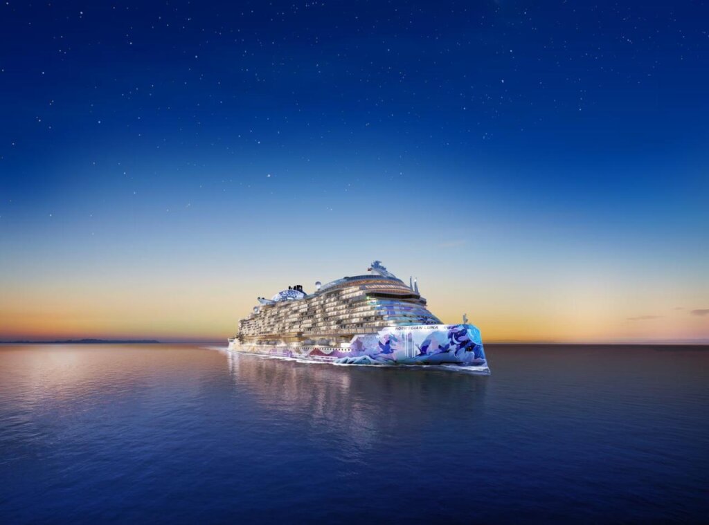 Norwegian Luna novo navio estreia 2026