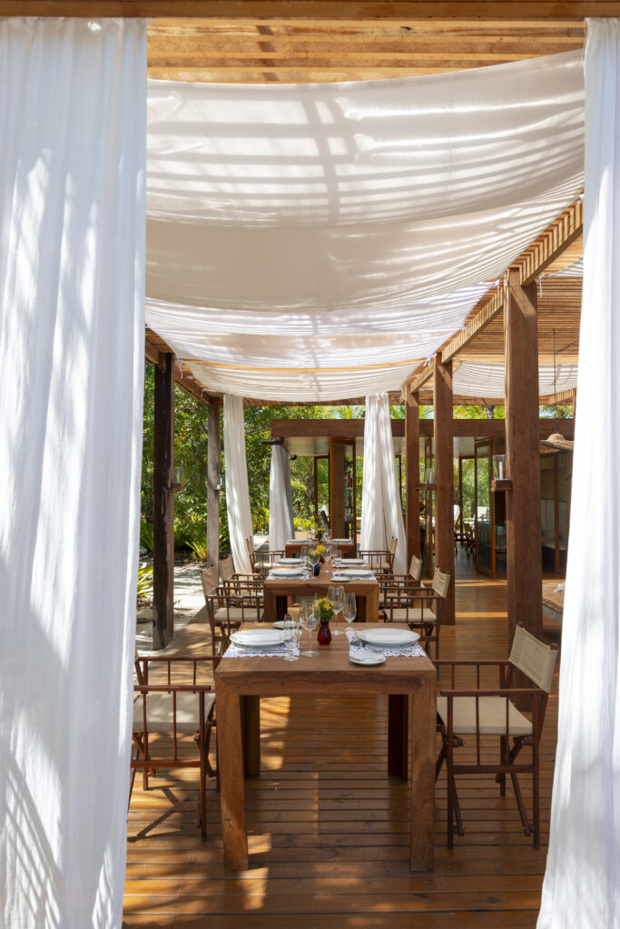 Cenário da Ceia de Natal, no Vila Naiá. Foto: Tuca Reinés