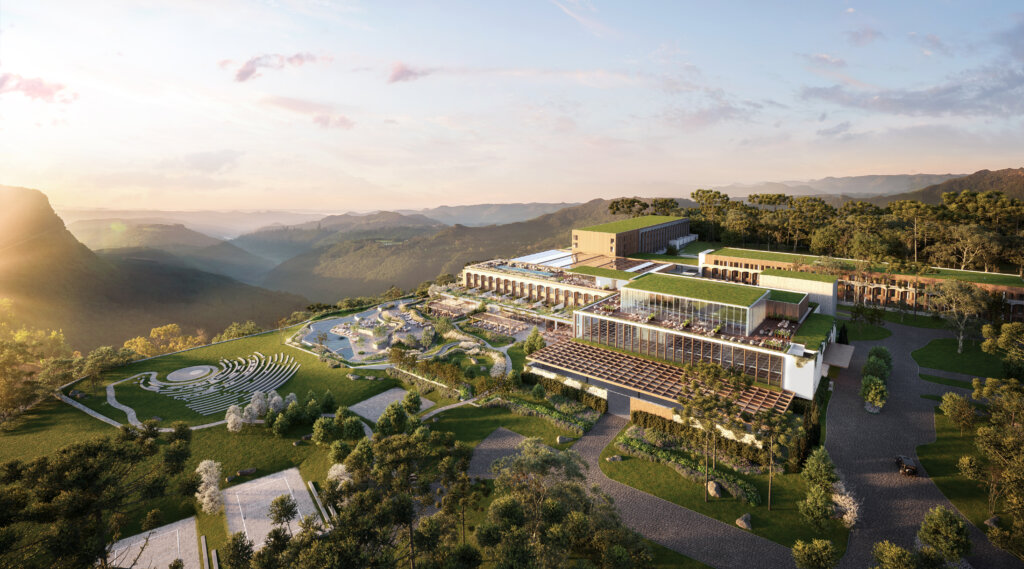 Vista de cima Kempinski Laje de Pedra