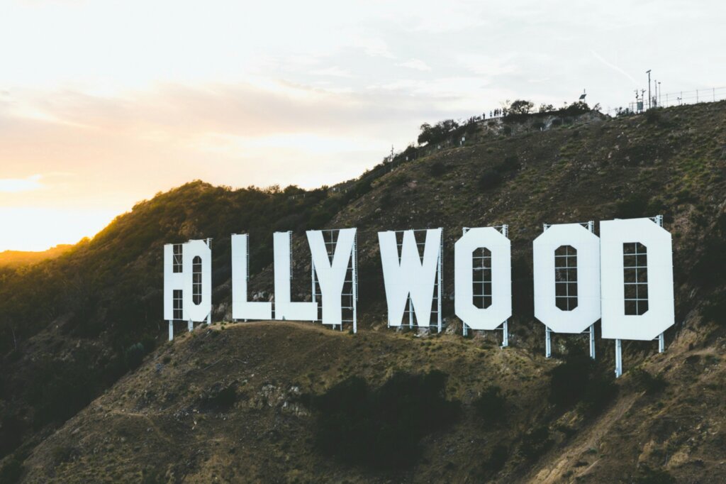 Letreiro Hollywood, em Los Angeles, na Califórnia/ Foto: Unsplash.