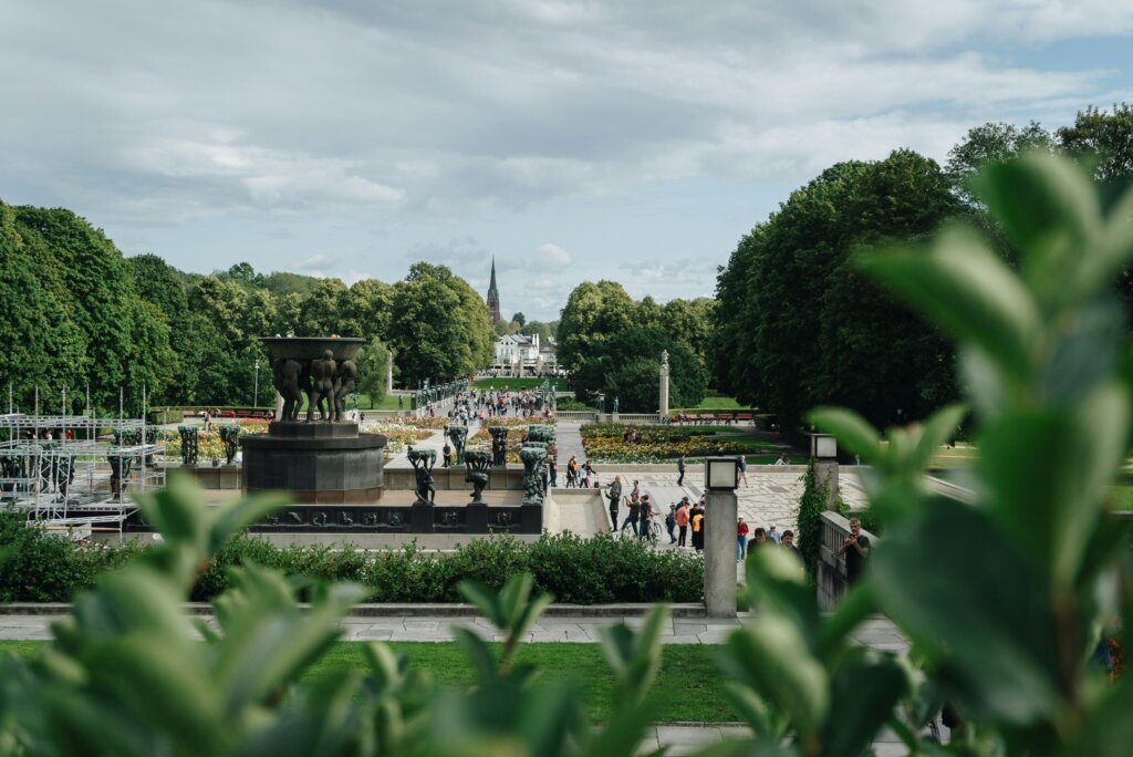 Parque Vigeland, em Oslo/ Foto: Unsplash