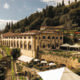 A fachada do Villa San Michele, A Belmond Hotel, é inspirada nas obras de Michelangelo/ Foto: Mattia Aquila